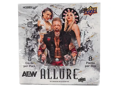 Upper Deck AEW Allure Hobby Direct Box - 8 Packs