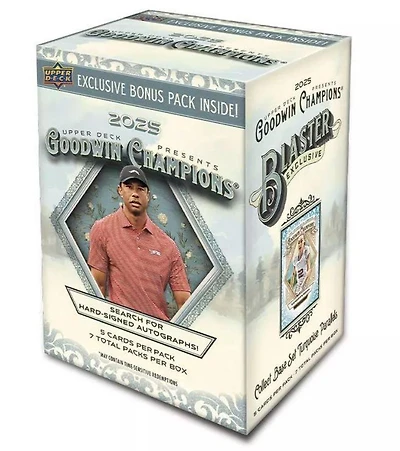 2025 Upper Deck Goodwin Champions Blaster Box