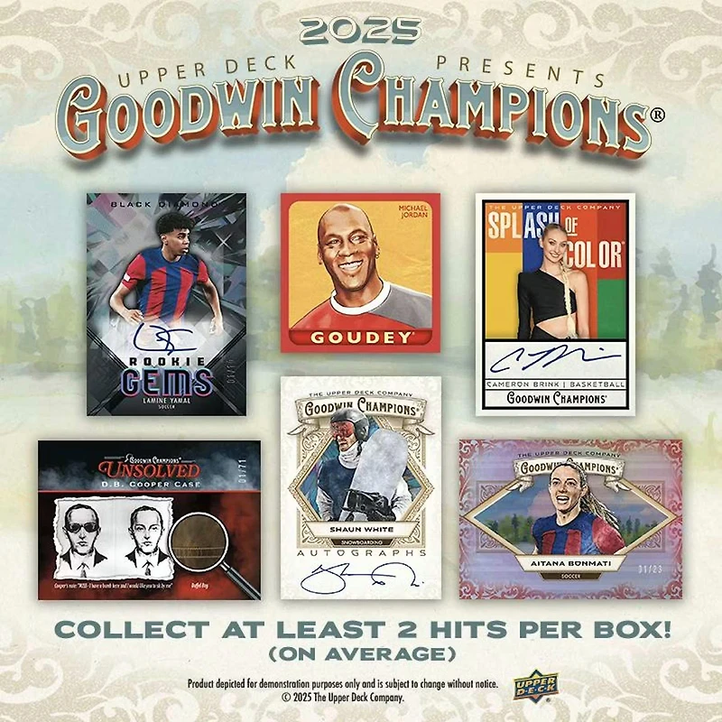 2025 Upper Deck Goodwin Champions Blaster Box