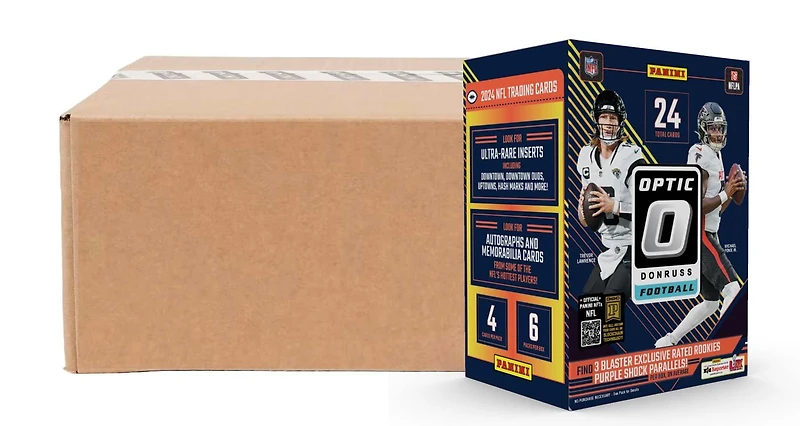 2025 Panini Donruss Optic Football Blaster Factory Sealed Case (20 Blaster Boxes)