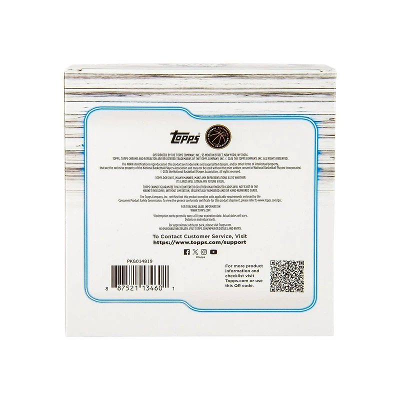 2024-25 Topps Chrome NBA Basketball Mega Box