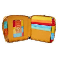 Loungefly Pokemon Color Block Starters Zip Around Wallet