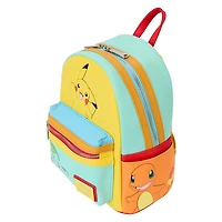 Loungefly Pokemon Color Block Starters Mini Backpack