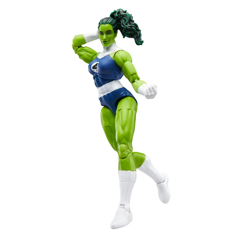 Hasbro Marvel Legends Series Fantastic Four Retro Collection She-Hulk 6-Inch Action Figure