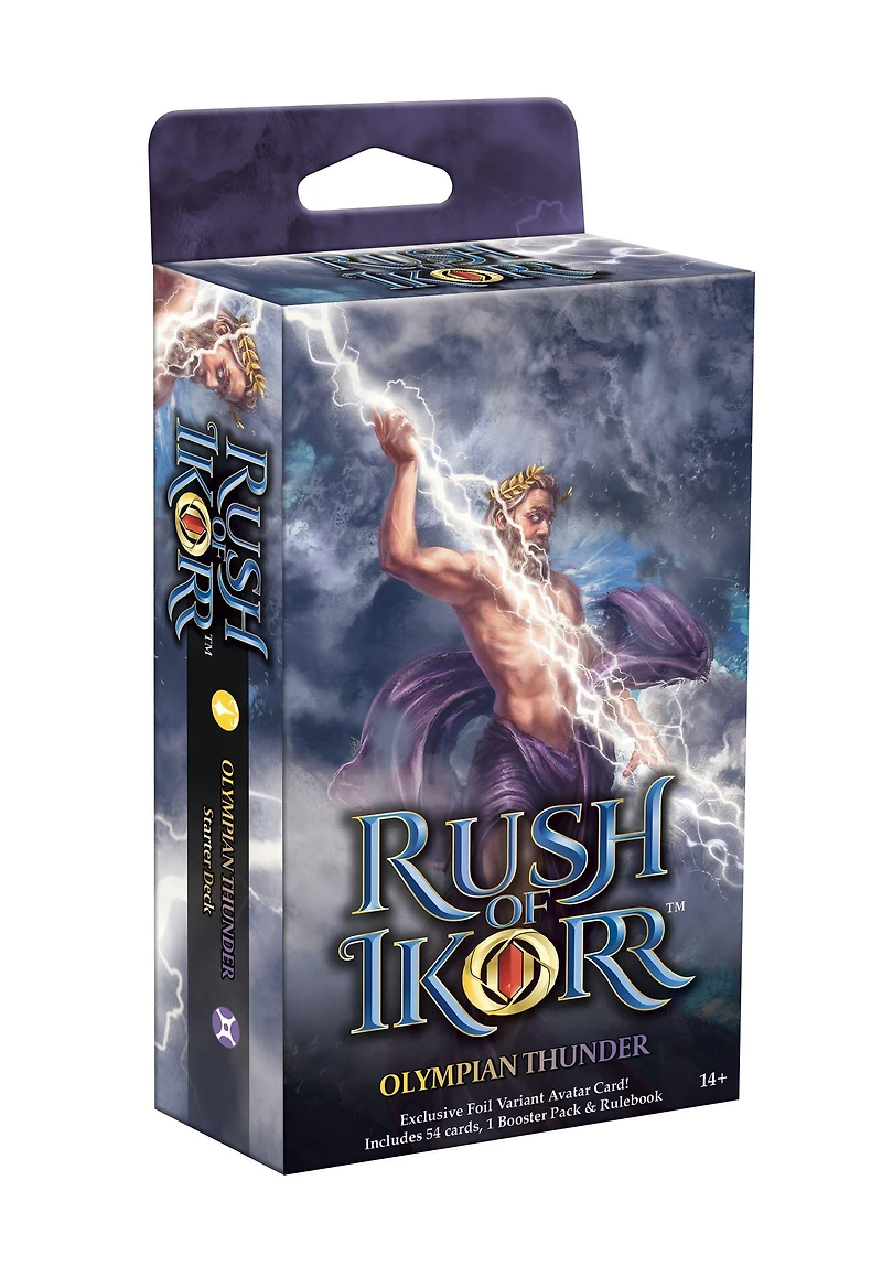Rush of Ikorr Trading Card Game Olympian Thunder Starter Deck