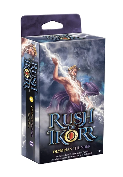 Rush of Ikorr Trading Card Game Olympian Thunder Starter Deck