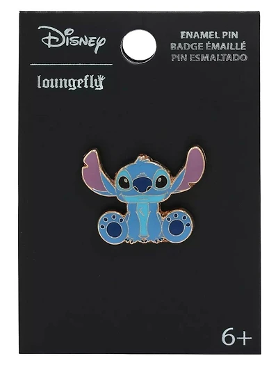 Loungefly Disney Lilo and Stitch - Stitch Sitting Enamel Pin