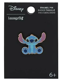 Loungefly Disney Lilo and Stitch - Stitch Sitting Enamel Pin