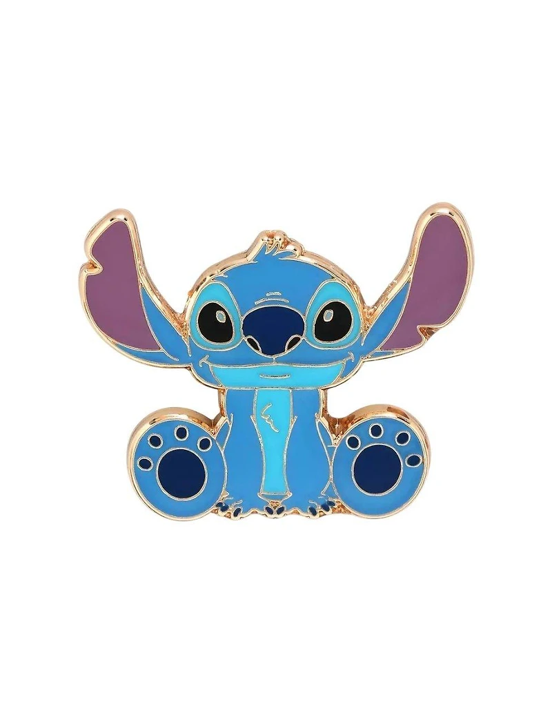 Loungefly Disney Lilo and Stitch - Stitch Sitting Enamel Pin