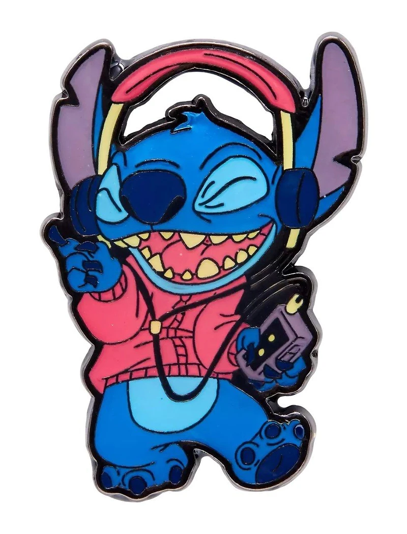 Loungefly Disney Lilo and Stitch Headphones Enamel Pin