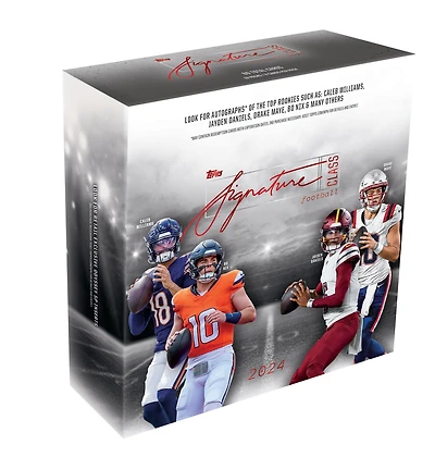 2024 Topps Signature Class NFL Football Mega Box