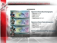 2024 Topps Signature Class NFL Football Value Box (6 Packs)