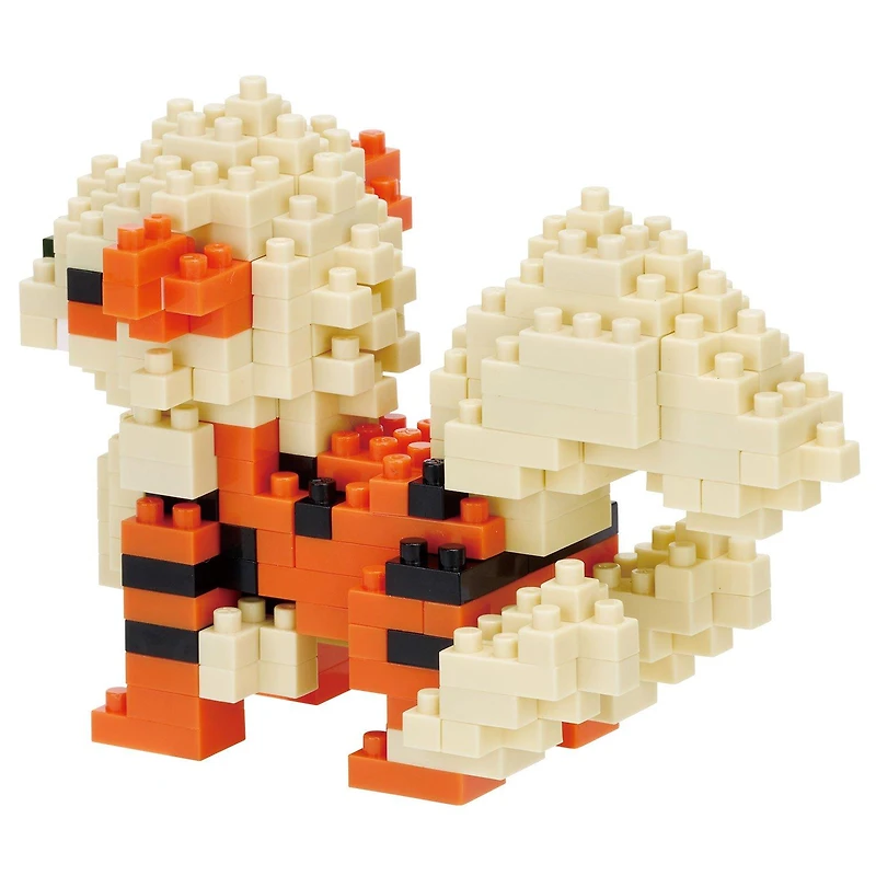 Nanoblock Pokemon Arcanine Building Block Set