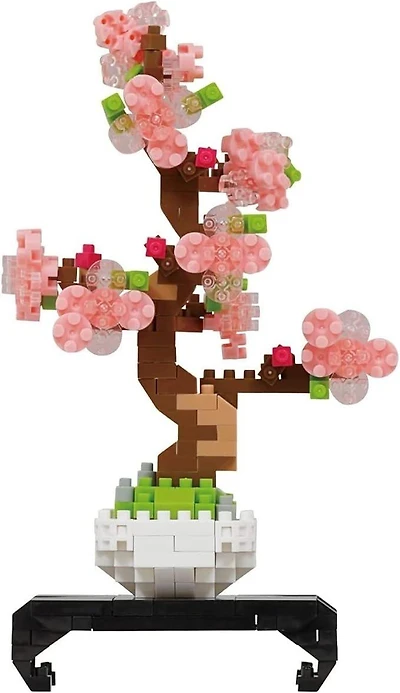 Nanoblock Bonsai Sakura Culture Nanoblock Sight to See Series Box 12