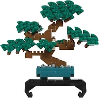 Nanoblock Bonsai Pine Culture (Series Box 12) 4.4-in Building Toy