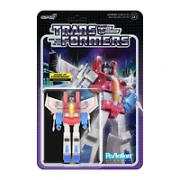 Super7 Transformers ReAction Ghost of Starscream (Translucent Glitter) Action Figure Wave 08