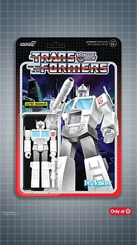 Super7 Transformers ReAction Optimus Prime (Ultra Magnus) Action Figure Wave 08