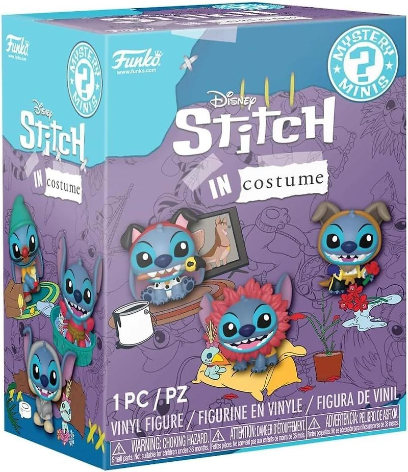 Funko POP! Mystery Mini: Lilo and Stitch - Stitch in Costume Figures (Styles May Vary)