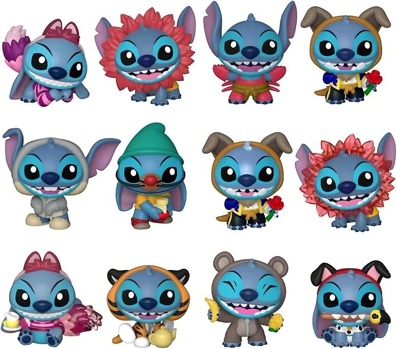 Funko POP! Mystery Mini: Lilo and Stitch - Stitch in Costume Figures (Styles May Vary)
