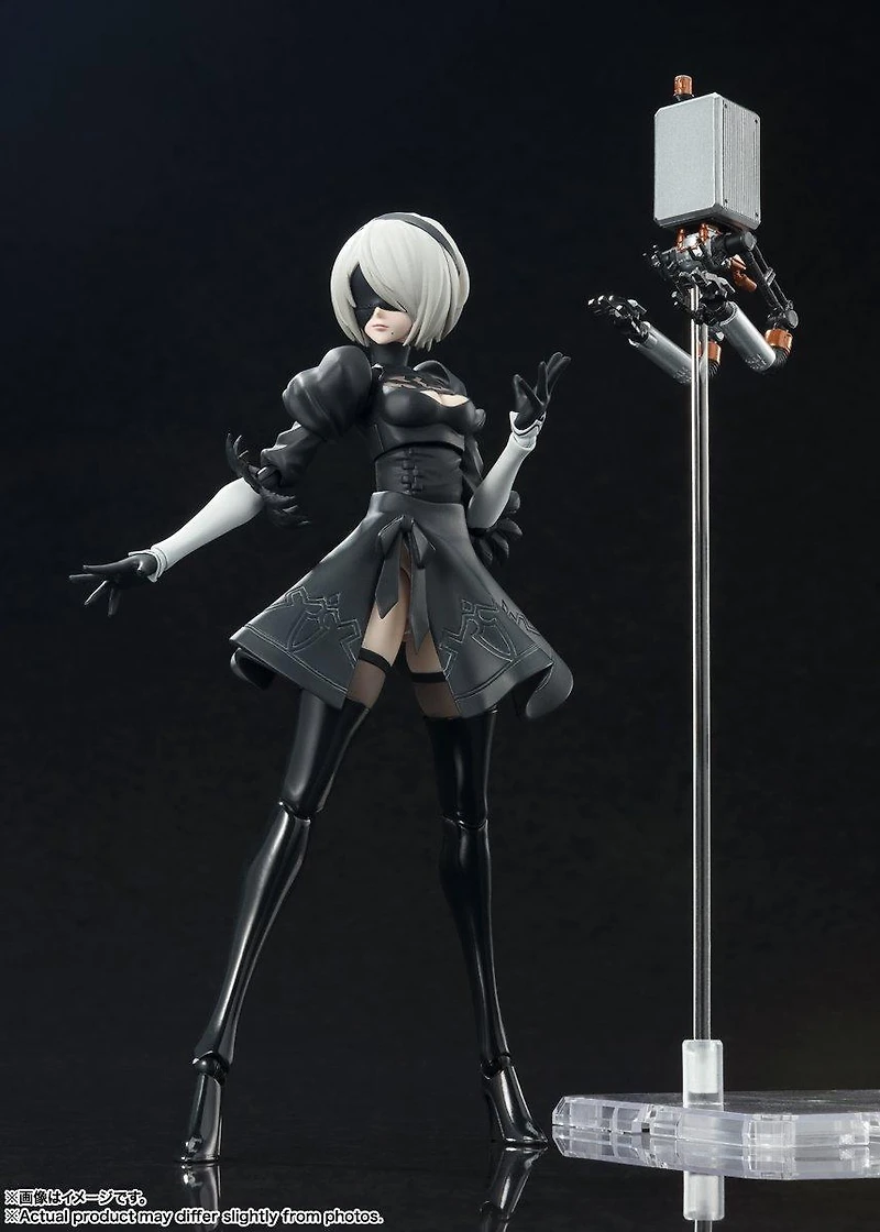 Tamashii Nations NieR:Automata S.H. Figuarts 2B (Ver1. 1a) Figure