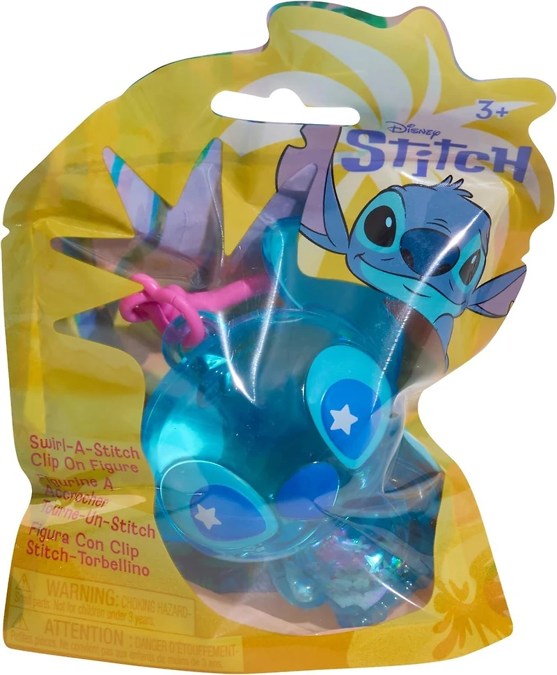 Disney Stitch Swirl-A-Stitch 3-in Clip-On Figure