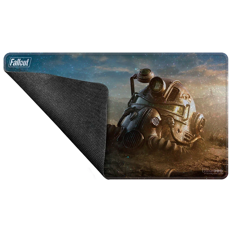 Ultra Pro Fallout Dawn Holofoil Stitched Edge Playmat GameStop Exclusive