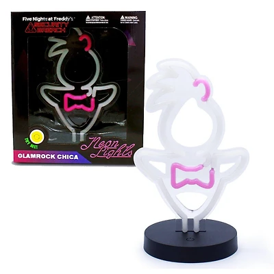 Five Nights at Freddy's Security Breach Glamrock Chica Neon Lamp
