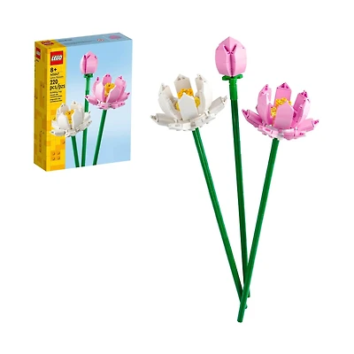 LEGO Botanicals Lotus Flowers Building Set 40647