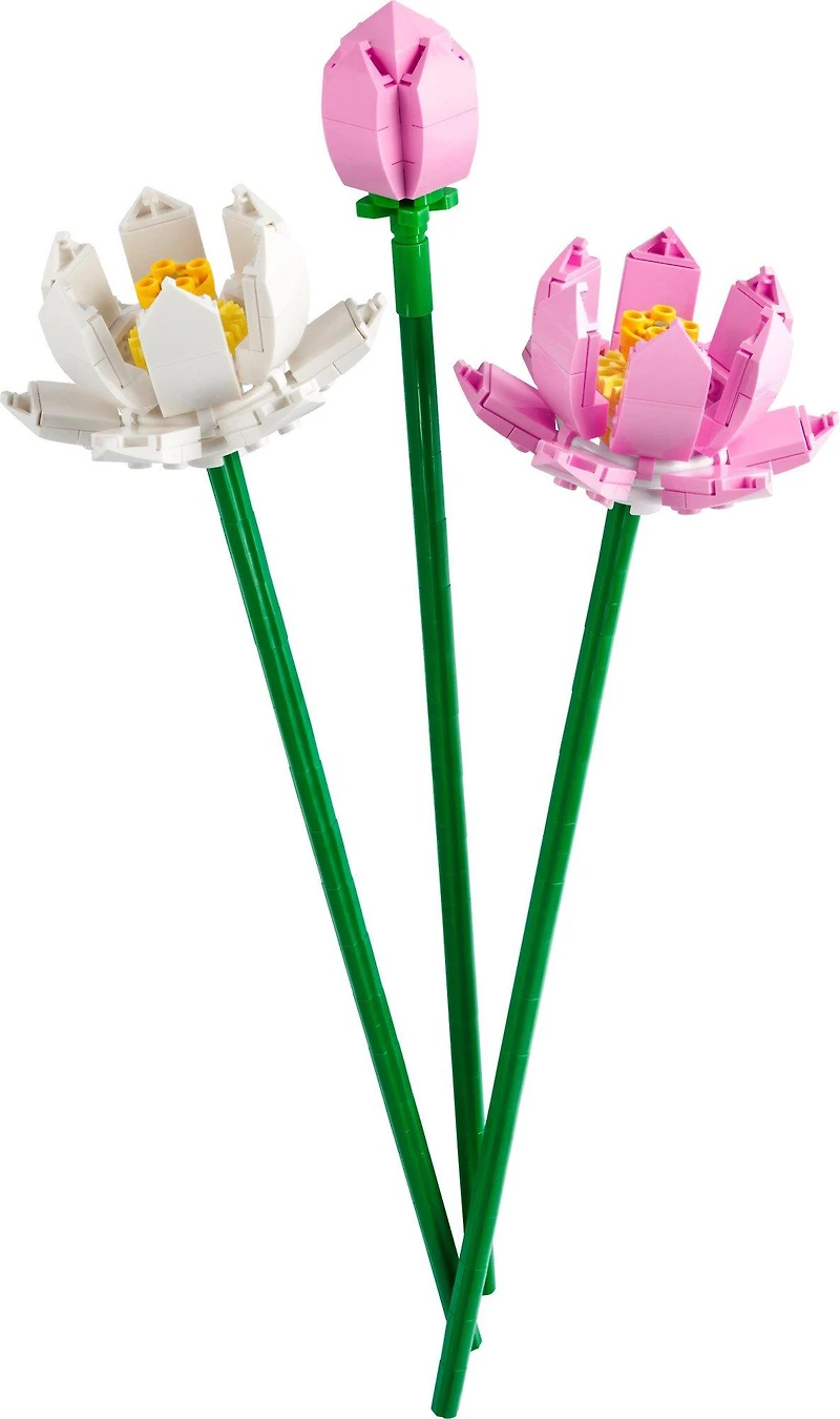 LEGO Botanicals Lotus Flowers Building Set 40647