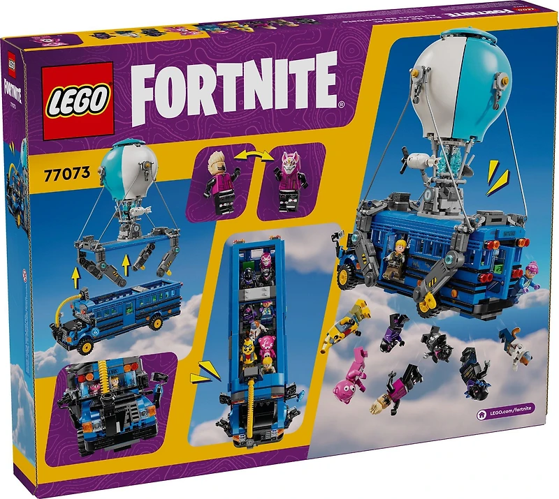 LEGO Fortnite Battle Bus Building Set 77073