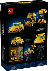 LEGO Icons Transformers Bumblebee Action Figure Building Set 10338