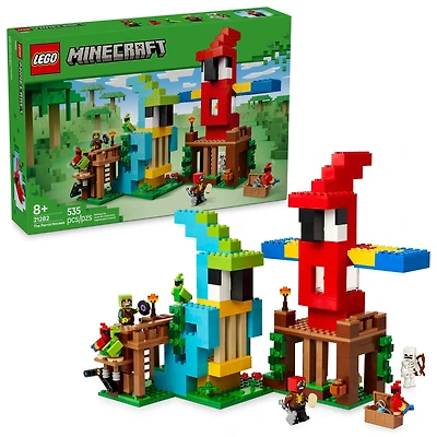 LEGO Minecraft The Parrot Houses Building Set 21282
