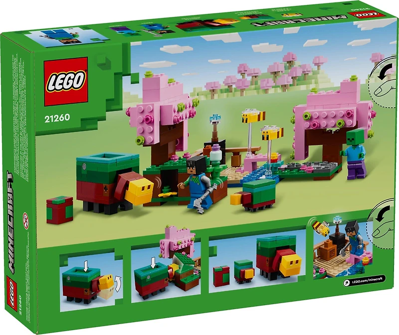 LEGO Minecraft The Cherry Blossom Garden Building Set 21260