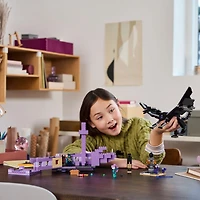 LEGO Minecraft The Ender Dragon and End Ship Building Set 21264
