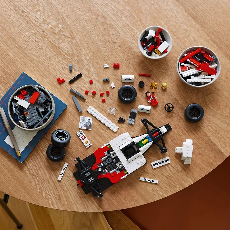 LEGO Icons McLaren MP4/4 and Ayrton Senna 10330 Building Toy