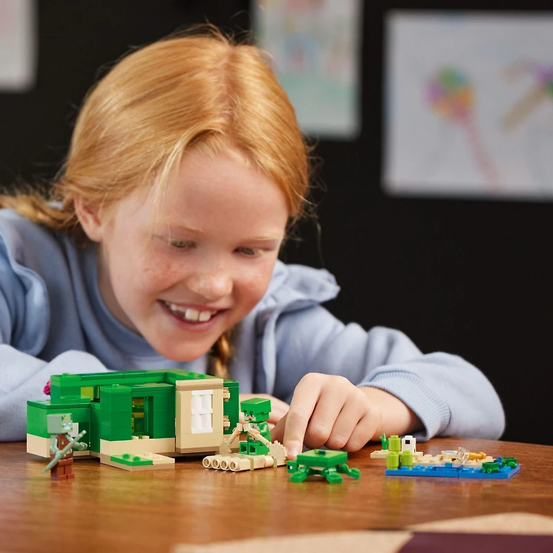 LEGO Minecraft The Turtle Beach House Building Toy 21254