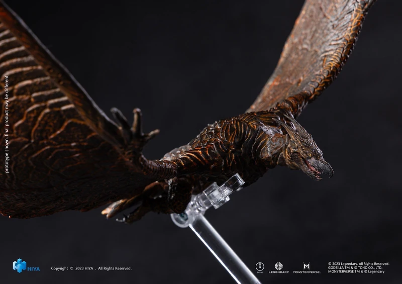 HIYA Godzilla King of Monsters Exquisite Basic Rodan (Flameborn) 15.75-in PX Action Figure