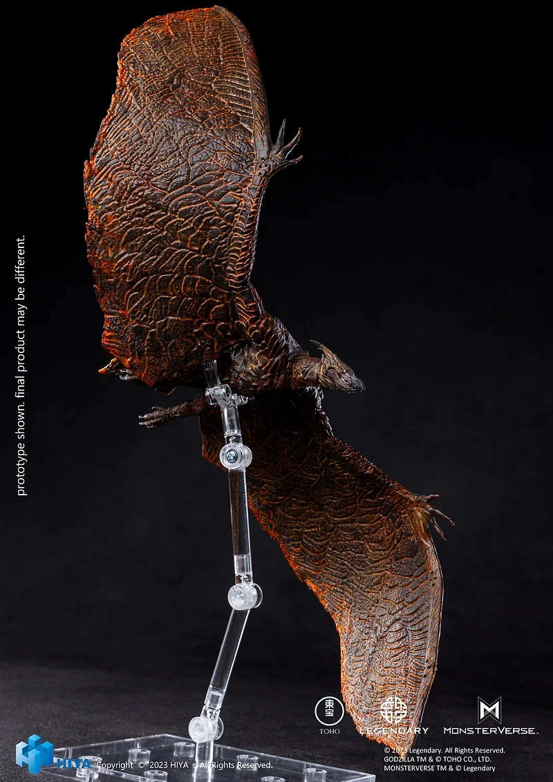HIYA Godzilla King of Monsters Exquisite Basic Rodan (Flameborn) 15.75-in PX Action Figure