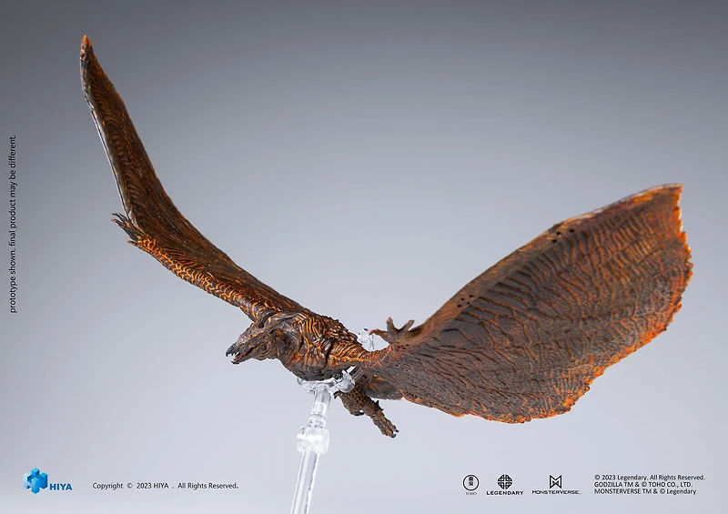 Hiya Toys Godzilla King of Monsters Exquisite Basic Rodan (Flameborn) 15.75-in PX Action Figure