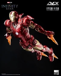 Marvel Studios Infinity Saga Deluxe Iron Man Mark 3 Battle Damage 6.9-In Action Figure
