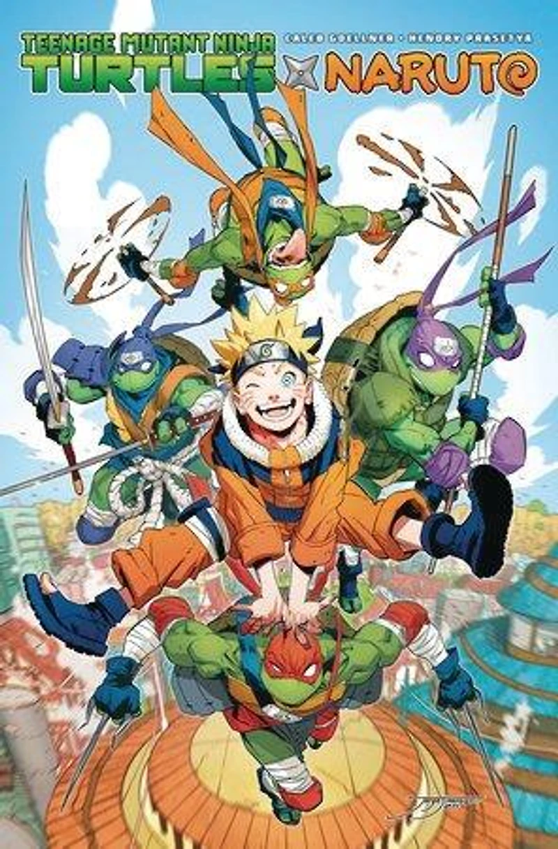 Teenage Mutant Ninja Turtles x Naruto Manga