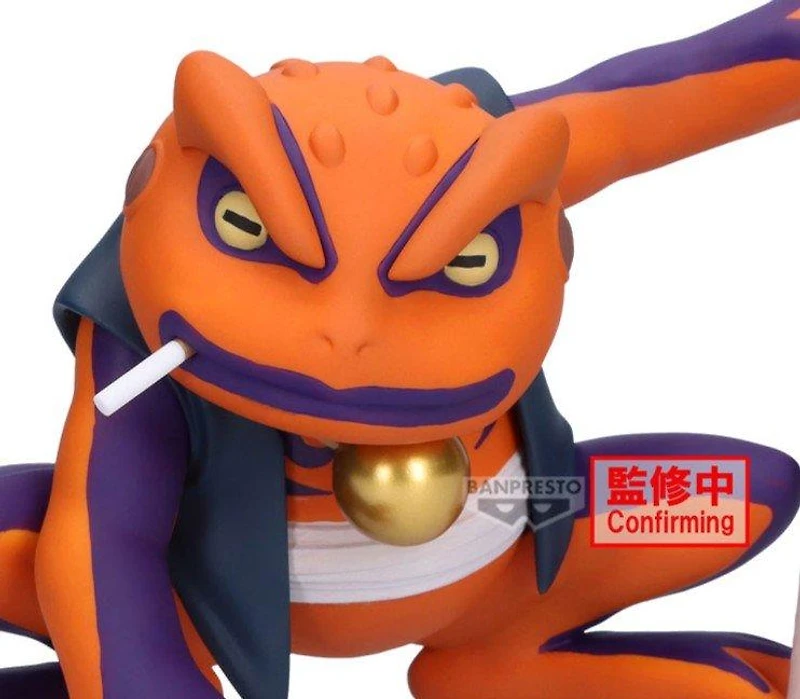 Banpresto Naruto Shippuden Gamakichi 7.9-in Statue