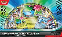 Pokemon Trading Card Game: Venusaur ex and Blastoise ex Premium Collection GameStop Exclusive