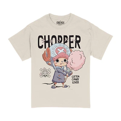 One Piece Cotton Candy Lover Chopper Unisex Short Sleeve Graphic T-Shirt