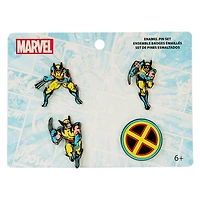 Loungefly Marvel Wolverine Pin Set 4-Pack