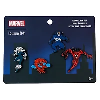 Loungefly Marvel Spider-Man 4-Pack Pin Set