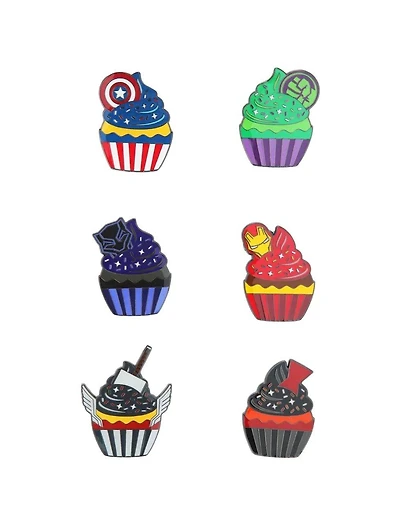 Loungefly Marvel Eat The Universe Blind Box Cupcake Enamel Pin