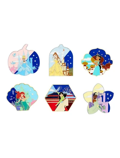 Loungefly Disney Princess Day and Night Blind Box Enamel Pin