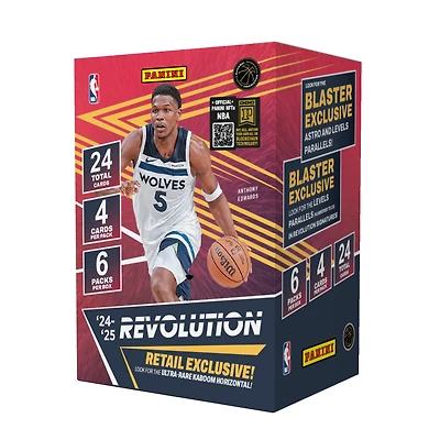 2024-25 Panini Revolution NBA Basketball Blaster Box (6 Packs)