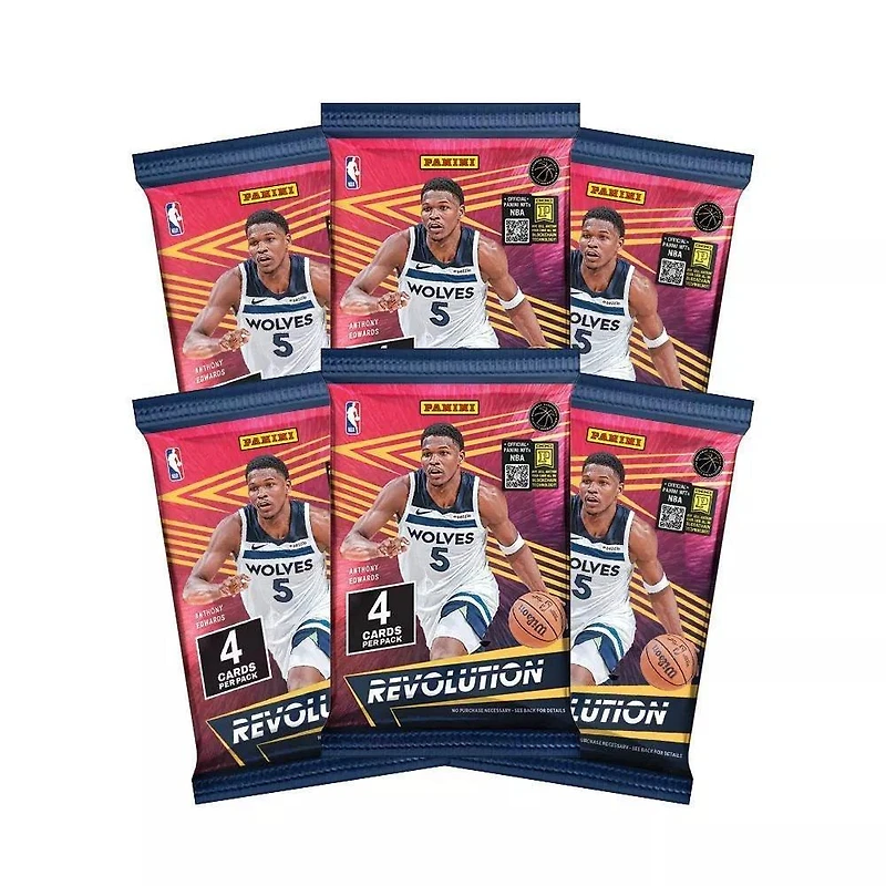 2024-25 Panini Revolution NBA Basketball Blaster Box (6 Packs)